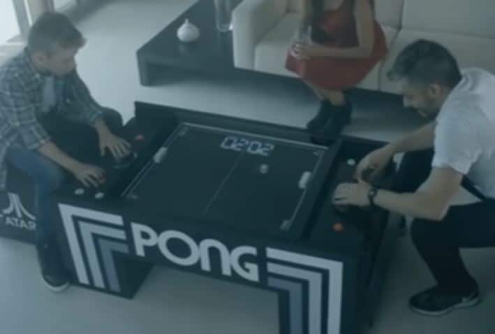 Let Nostalgia Kick In With This Awesome Pong Coffee Table